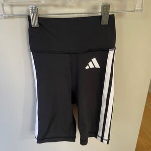 Adidas Y XS Black and White Training Shorts